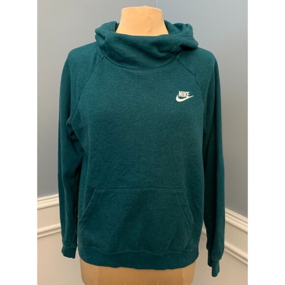 Nike Hoodie Womens M Essential Funnel-Neck Pullover Fleece Performance - Picture 1 of 9